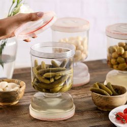 ظرف نگهدارنده خیارشور و زیتون