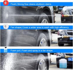 کارواش و سمپاش شارژی 3 حالته مدل 8106