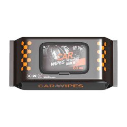 دستمال مرطوب مخصوص کفش و خودرو بسته 80 عددی